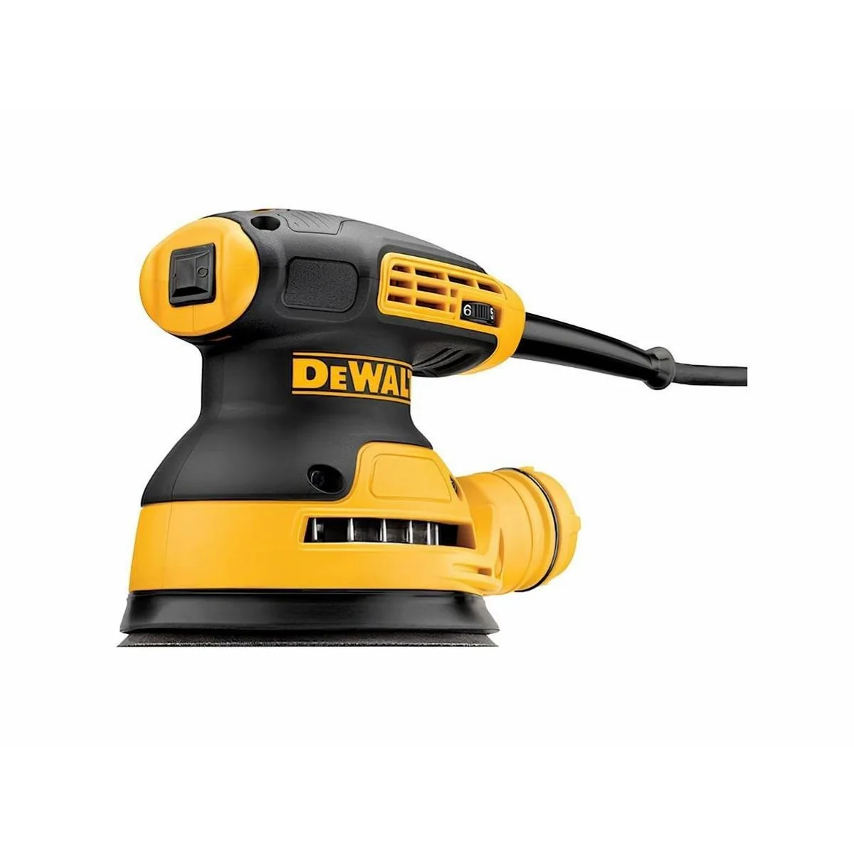 DeWalt Akku-Exzenterschleifer DWE6423, 280 Watt, 12000 U/min, inkl. Staubfangsack 4