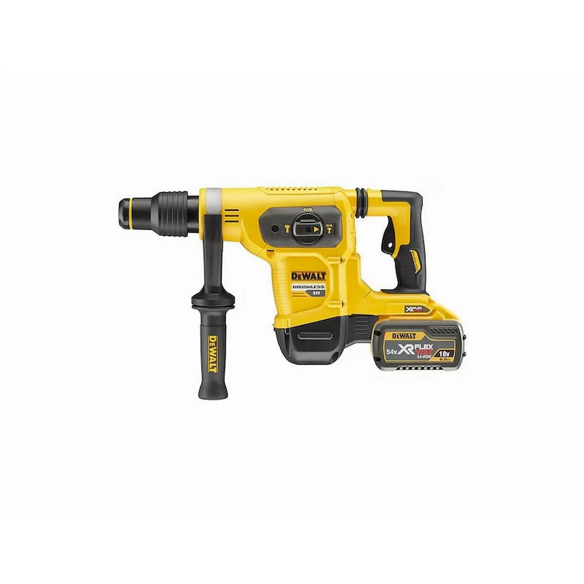 DeWalt Akku-Kombihammer DCH481X2-QW, 6,1 Joule Schlagenergie, 2x 54V Akkus im Set