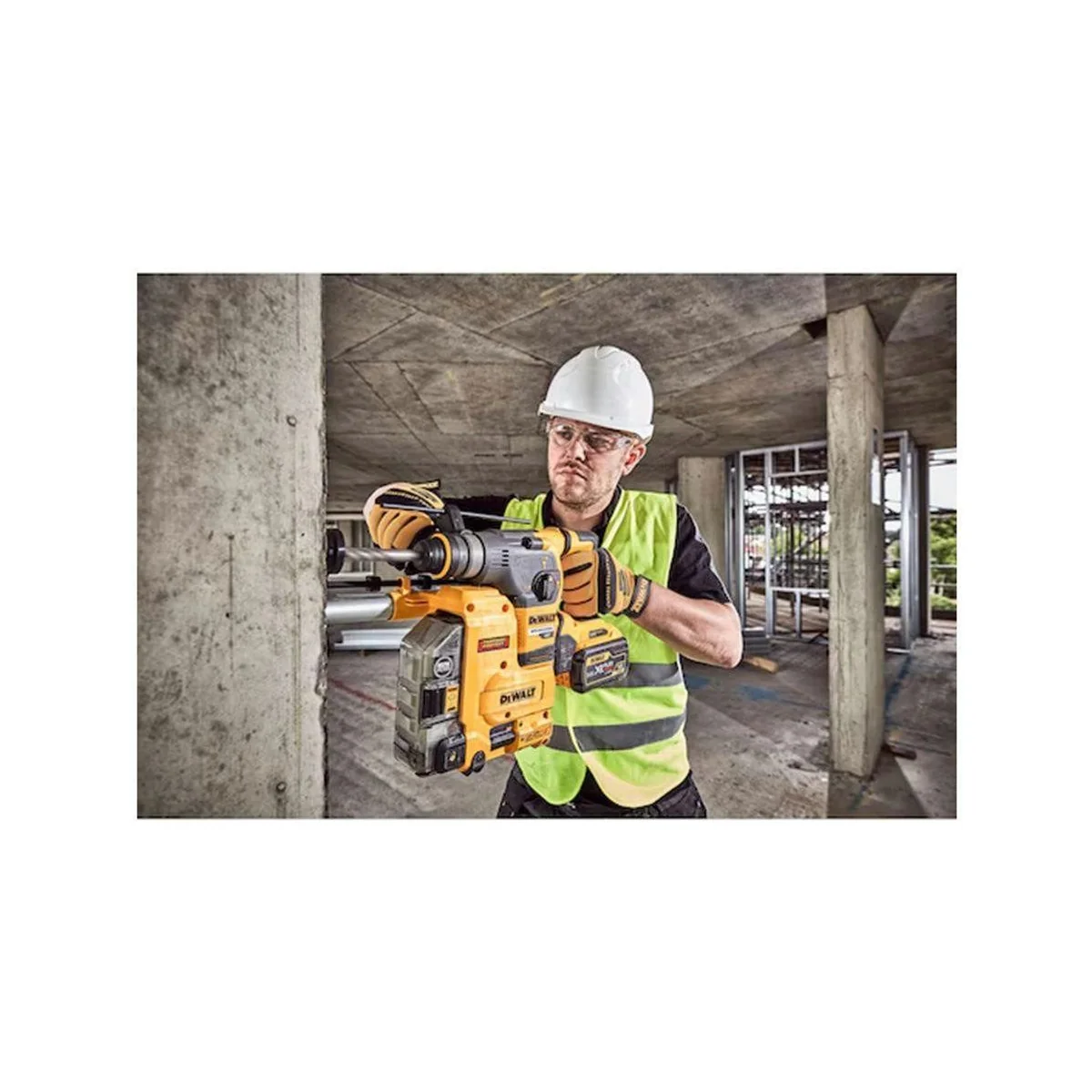 DeWalt DCH333X2-QW Akku-Kombibohrhammer, 54V, bürstenlos, inkl. 2 Akkus & Ladegerät 2