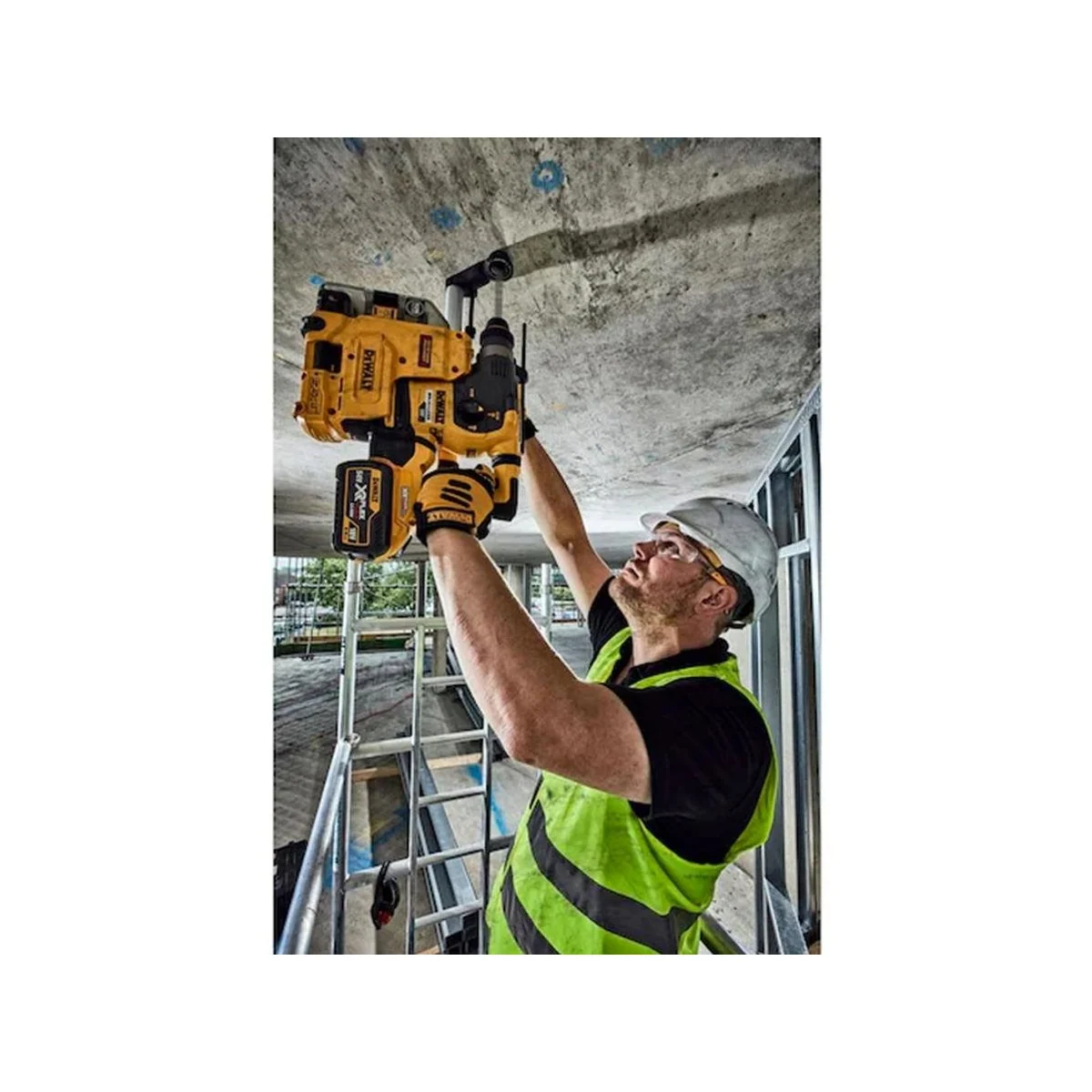 DeWalt DCH333X2-QW Akku-Kombibohrhammer, 54V, bürstenlos, inkl. 2 Akkus & Ladegerät 3