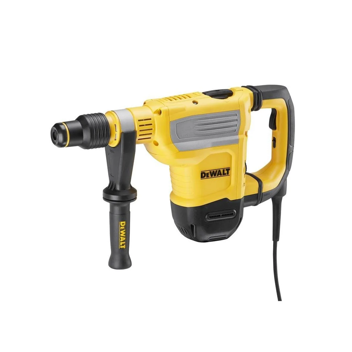 DeWalt Kombihammer SDS-max 45mm, 1350 Watt, hohe Schlagkraft — 10,5 Joule, Vibrationseffizienz, Transportkoffer