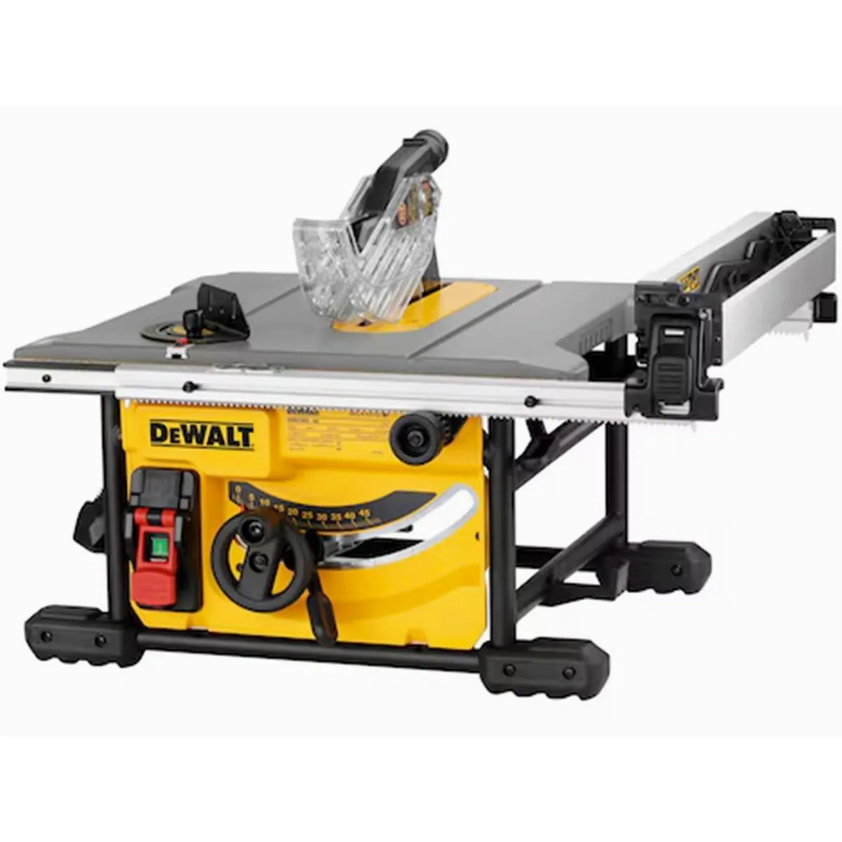 DeWalt Tischkreissäge 210 mm, kompakt, präzise, robust