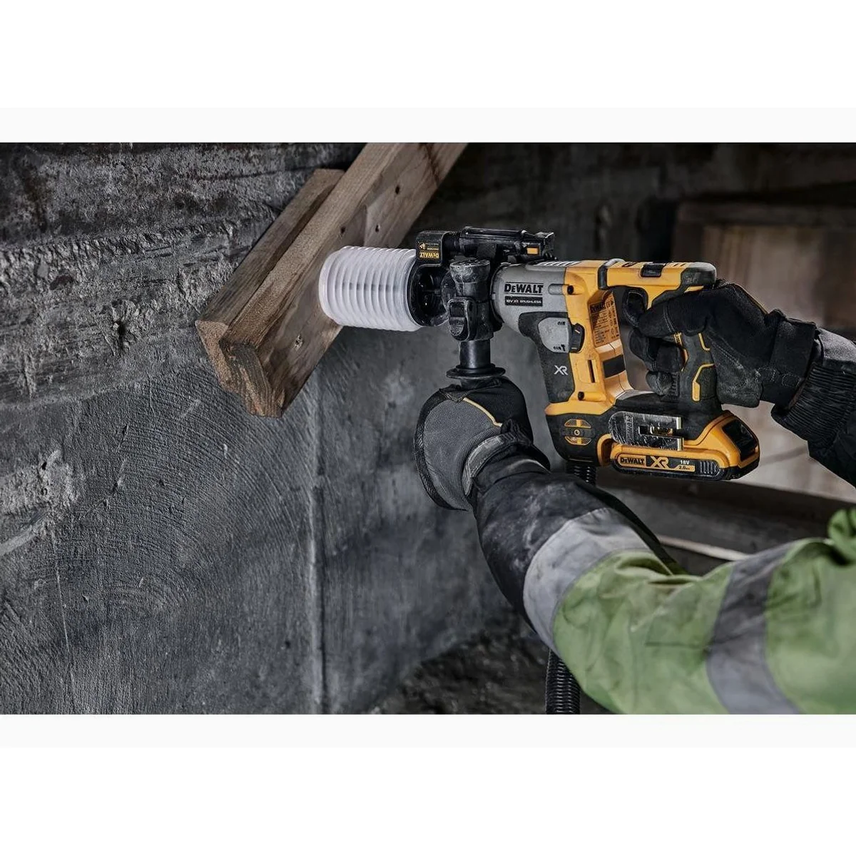 DeWalt Akku-Bohrhammer Basisversion, 18 V, 1,4 Joule, bürstenlos — kompakt, leistungsstark, vielseitig 3