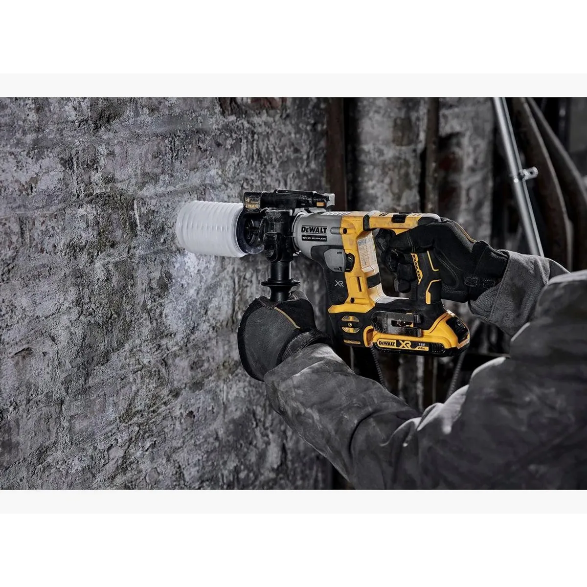 DeWalt Akku-Bohrhammer Basisversion, 18 V, 1,4 Joule, bürstenlos — kompakt, leistungsstark, vielseitig 5