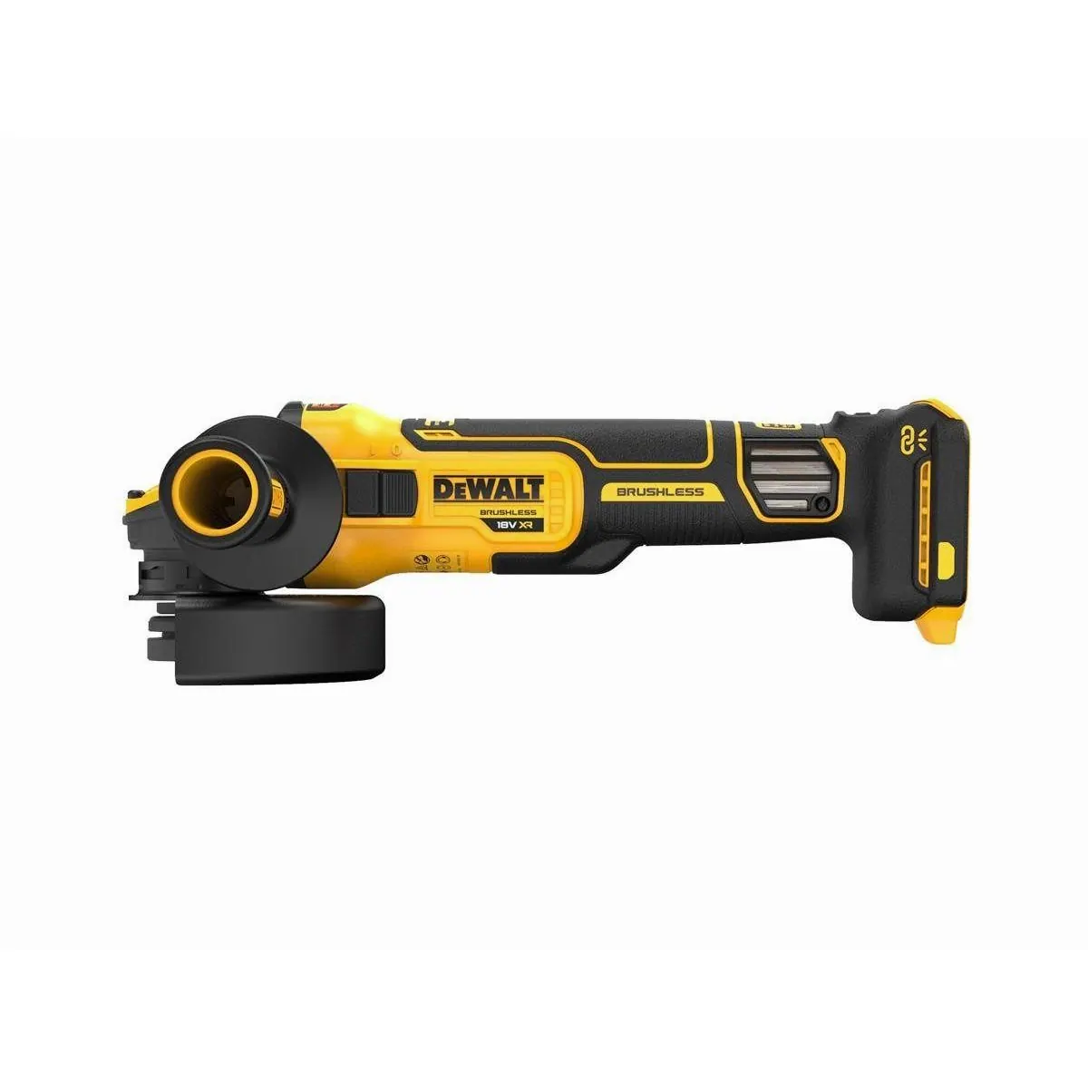 DeWalt Akku-Winkelschleifer 18V, bürstenloser Motor, regulierbare Drehzahl 2