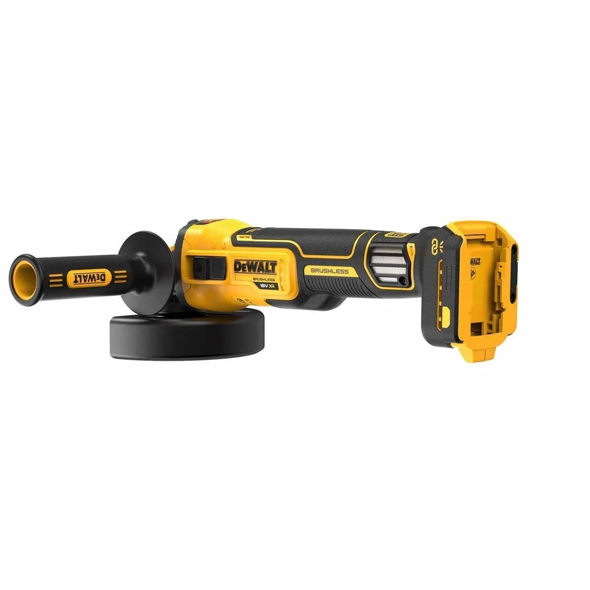 DeWalt Akku-Winkelschleifer 18V, bürstenloser Motor, regulierbare Drehzahl 5