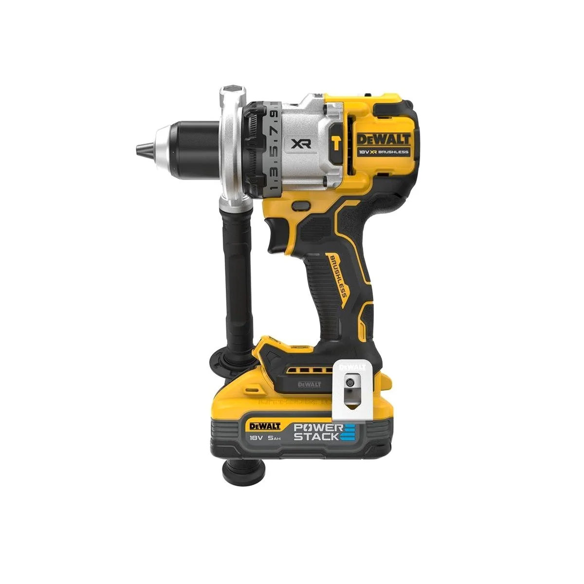 DeWalt Akku-Schlagbohrschrauber 18V / 5 Ah, hohe Leistung und lange Laufzeit, inkl. 2 Akkus und T STAK-Box 2