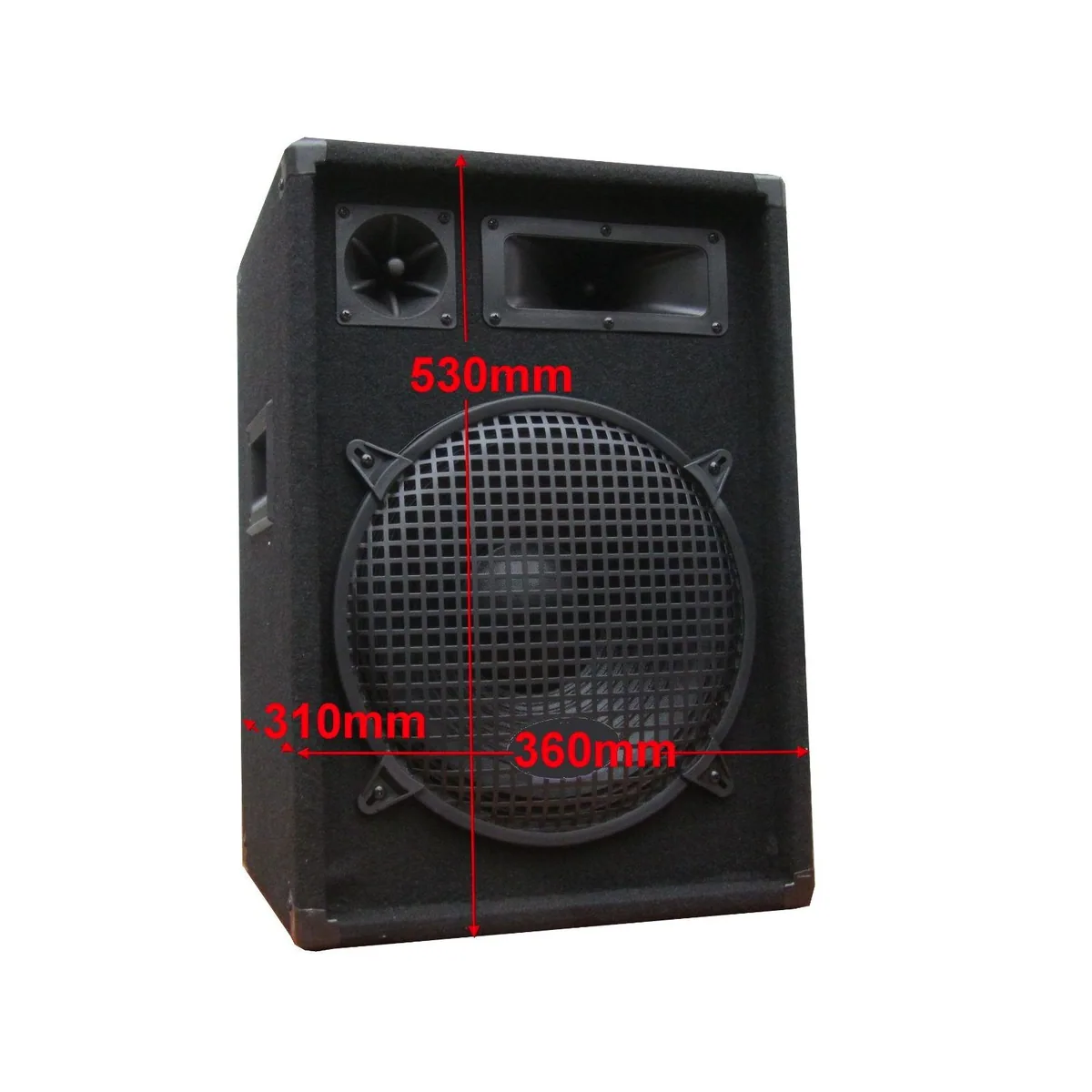 DSX PA Set PS600, leistungsstarker 3-Wege Lautsprecher mit Subwoofer — ideal für Partys 3