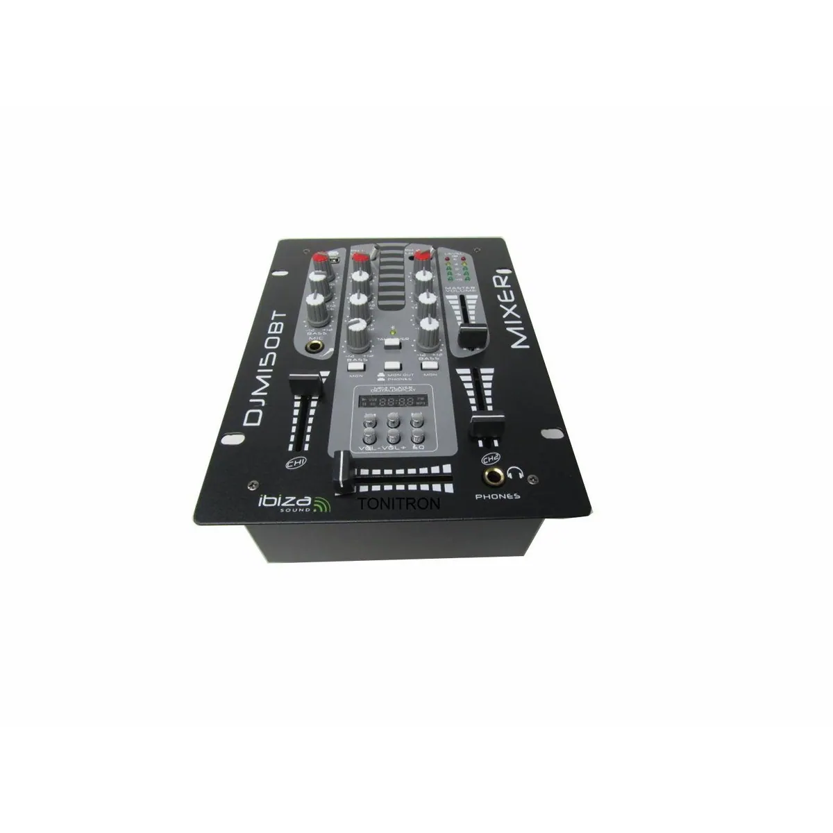 DSX DJ Set Mixer Anlage, 2000 W Leistung, Nebelmaschine & LED Lichtset 5