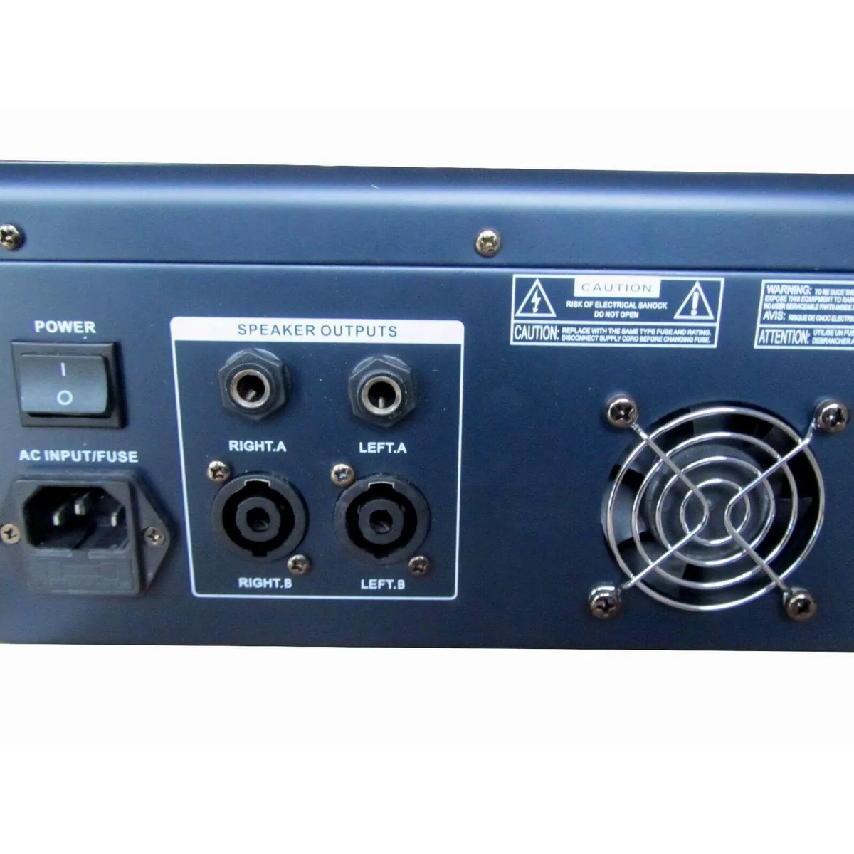 DSX Powermixer PA-Anlage, 2-Wege System mit 25 cm Lautsprechern — 1200 W Musikleistung, USB Player, Stativ 4