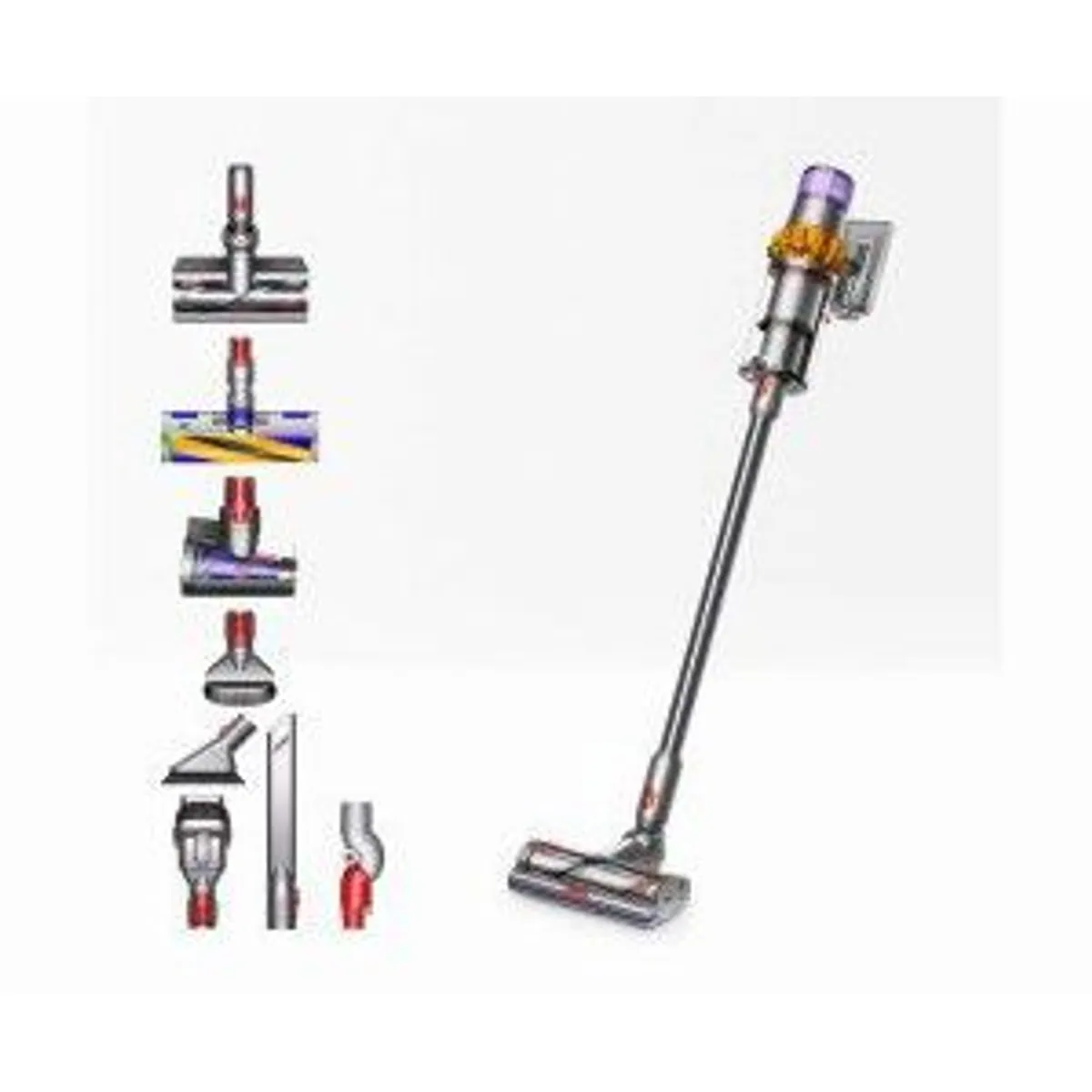 Dyson V15 Detect Absolute, intelligente Staubdetektion, leistungsstarker Motor, hygienische Entleerung