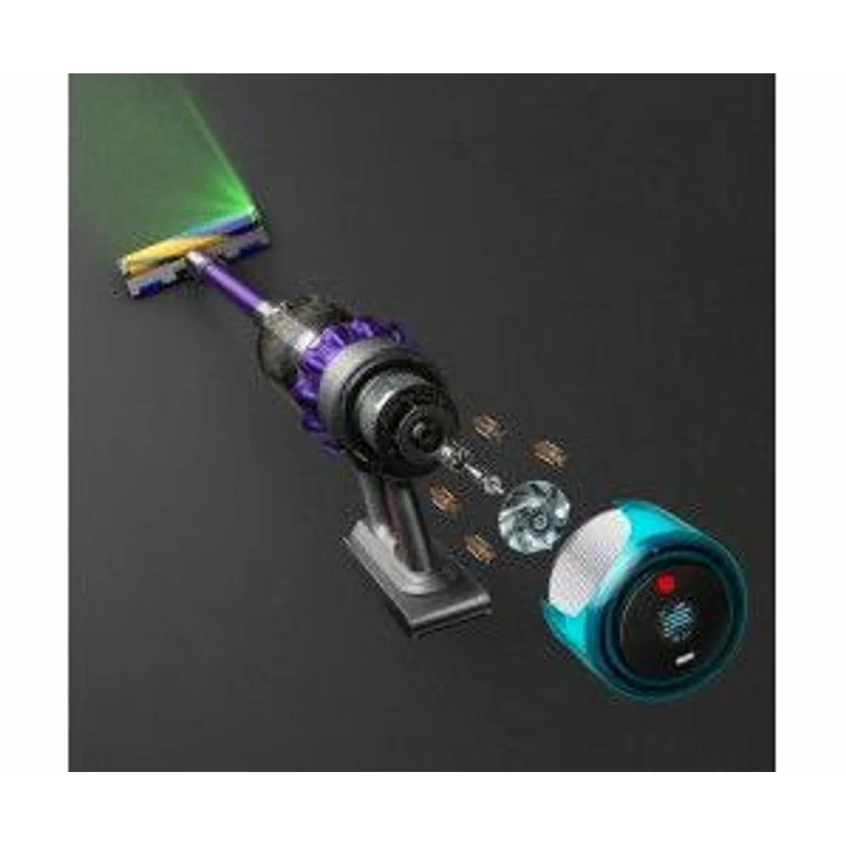 Dyson Gen5 Detect, intelligente Staubsaugertechnologie, hohe Saugleistung, integrierte Laserlichttechnologie 4