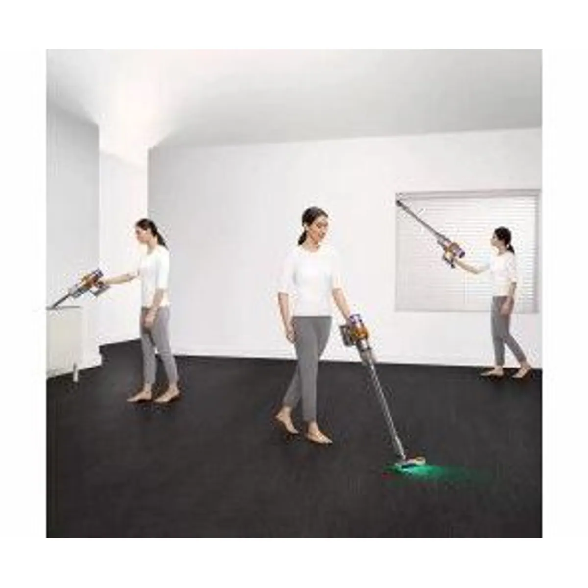 Dyson V15 Detect Absolute, Laser-Detektion, intelligente Sensorik, hohe Saugleistung 3