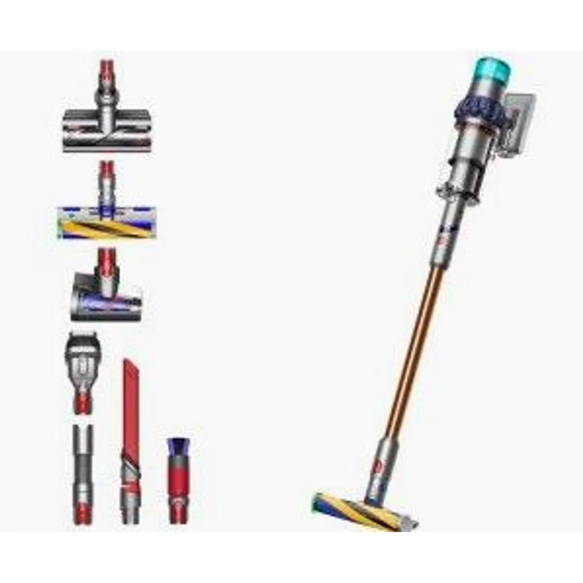 Dyson V15 Detect Extra, intelligente Sensorik, hohe Saugleistung, hygienische Entleerung