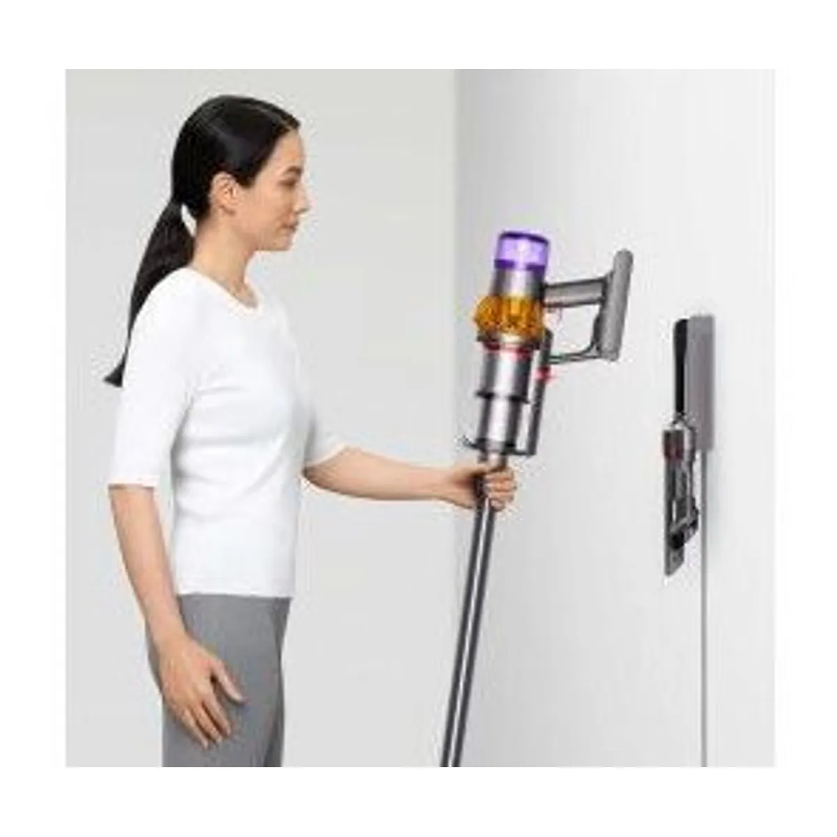 Dyson V15 Detect Absolute, intelligente Staubdetektion, leistungsstarker Motor, hygienisches Entleeren 4