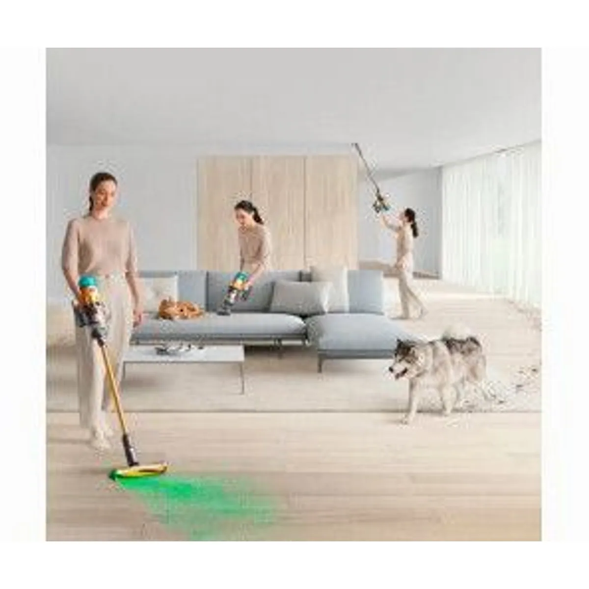 Dyson V12 Detect Slim Absolute, intelligenter Sensor, hohe Saugleistung, vielseitiges Zubehör 5