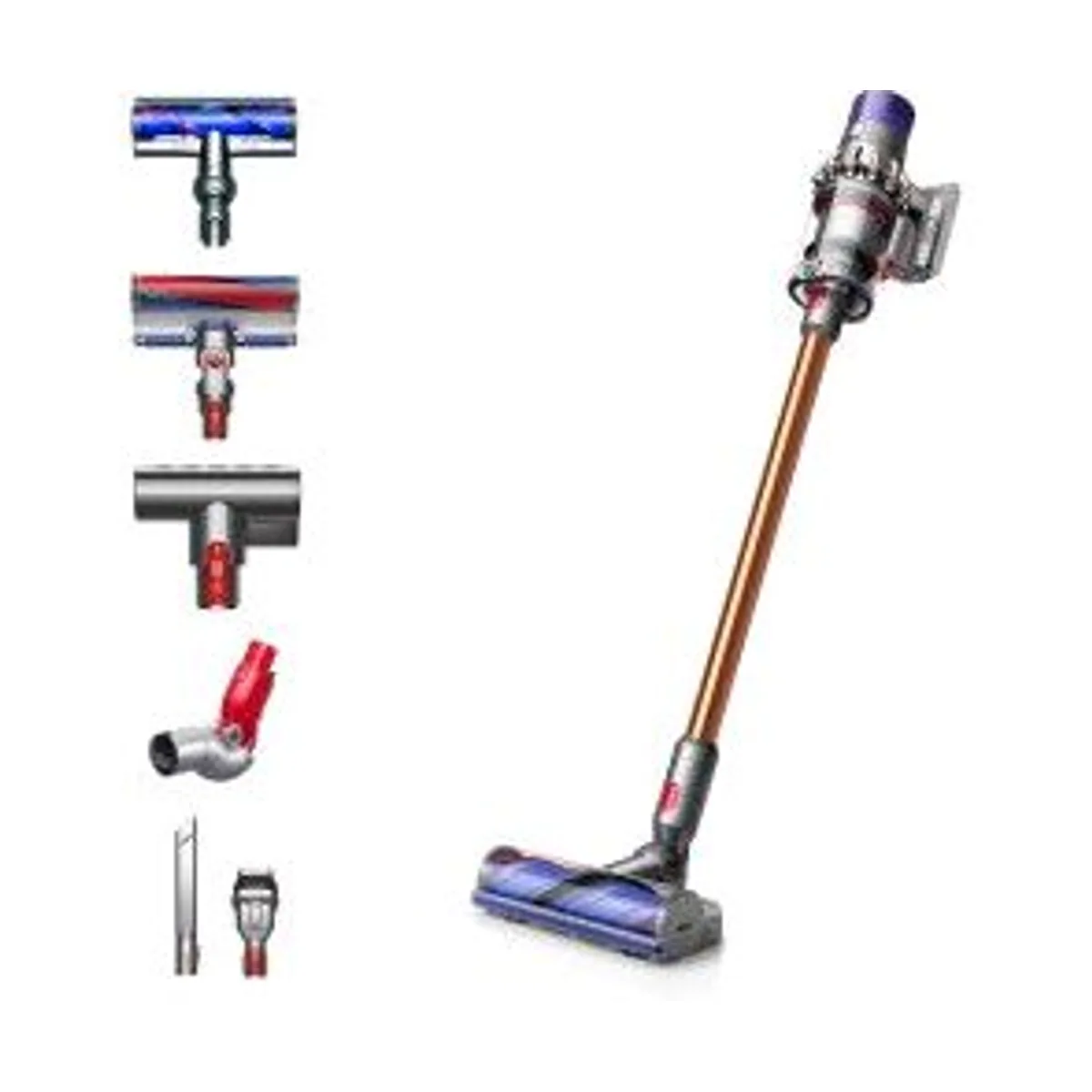 Dyson V10 Absolute, kabelloser Staubsauger, hohe Saugkraft, vielseitige Einsatzmöglichkeiten