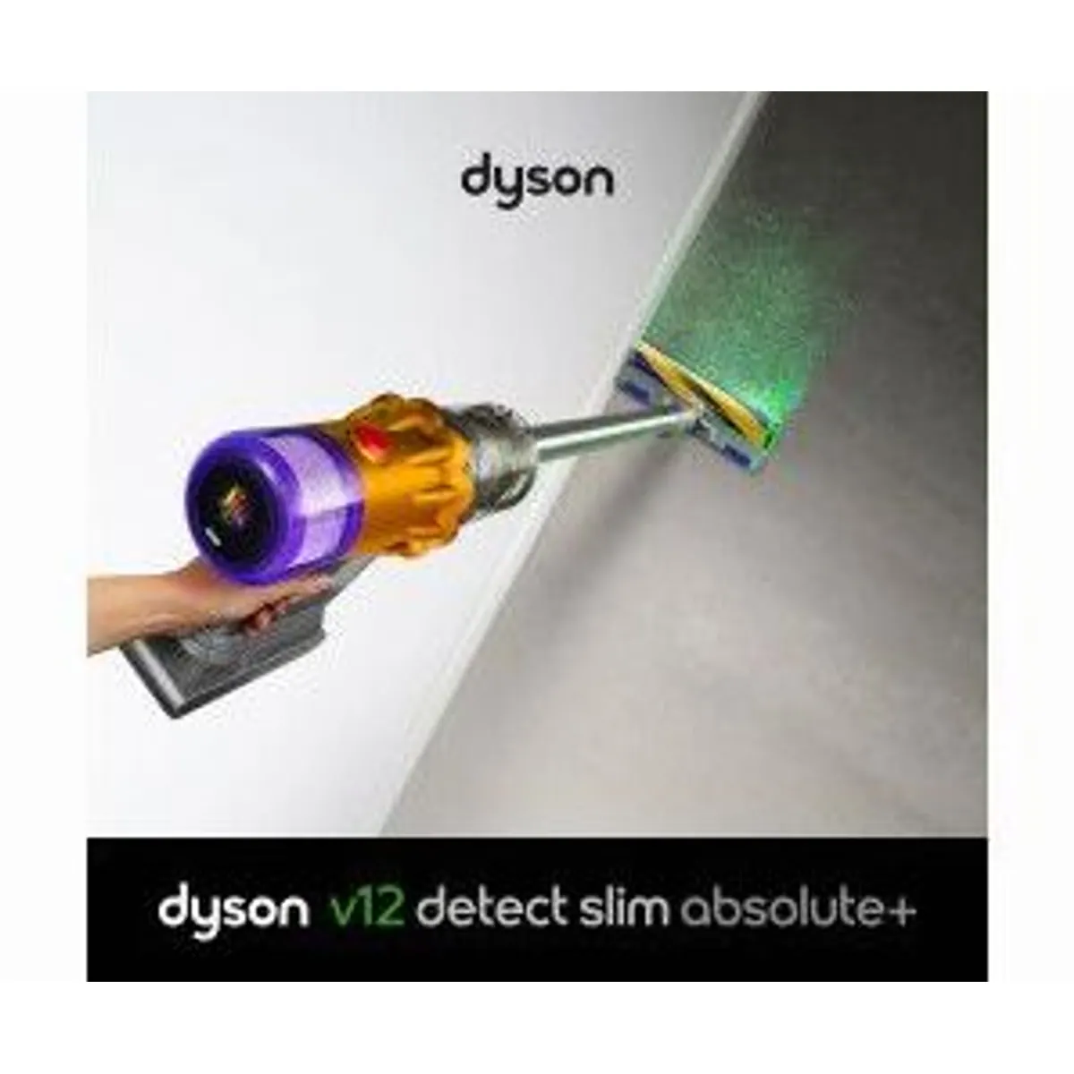 Dyson V12 Detect Slim Absolute, leistungsstarker Akku-Staubsauger, intelligente Sensoren, hygienische Entleerung 2