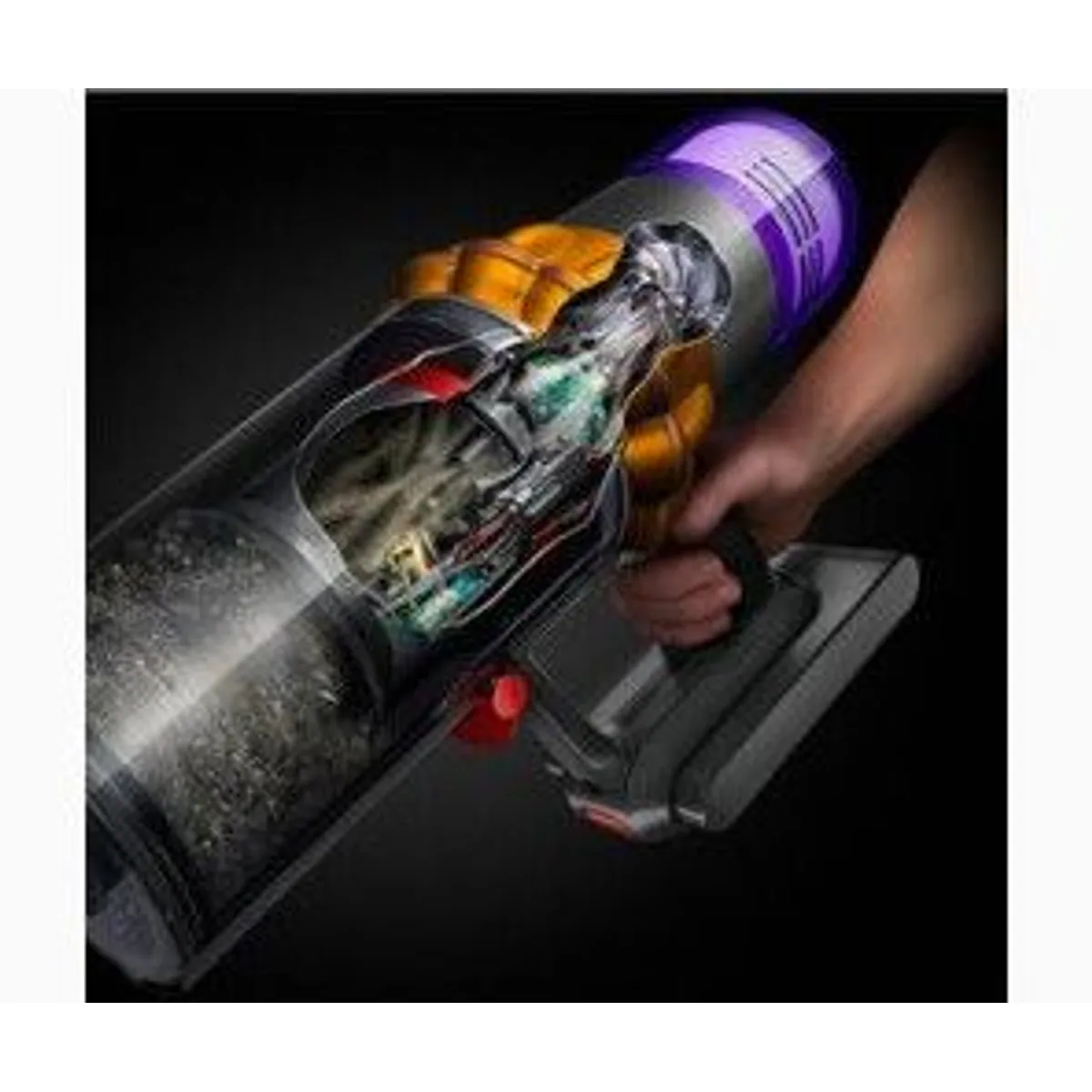 Dyson V15 Detect Total Clean, intelligente Sensor-Technologie, leistungsstarke Saugleistung, hygienische Entleerung 2