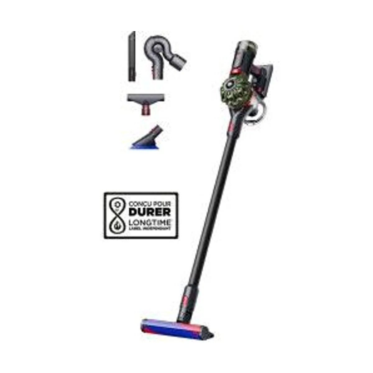 Dyson V8 Cyclone Fluffy, kraftvolle Saugleistung, hygienische Entleerung, vielseitige Anwendung