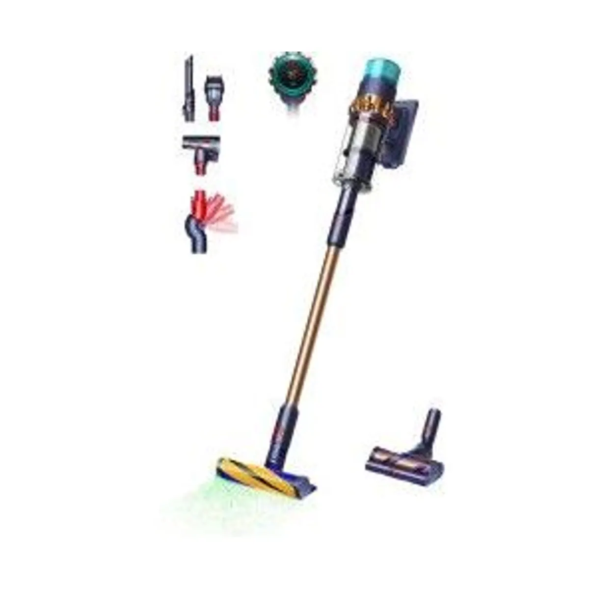 Dyson Gen5 Detect, intelligente Staubsauger-Technologie, hohe Saugleistung, fortschrittliche LED-Beleuchtung