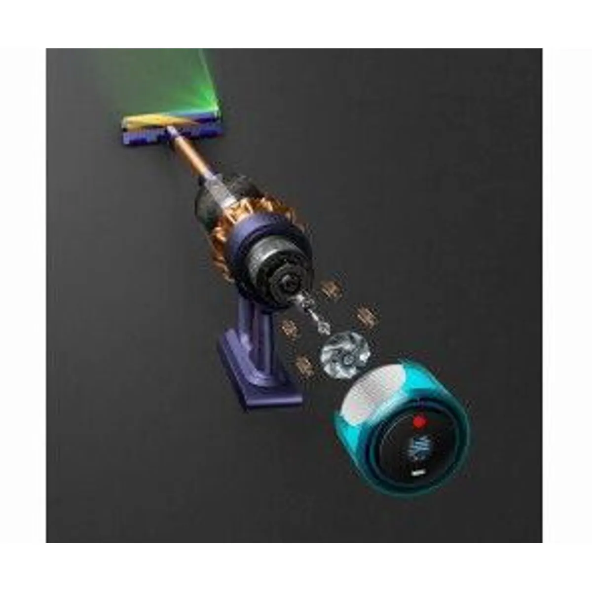 Dyson Gen5 Detect, intelligente Staubsauger-Technologie, hohe Saugleistung, fortschrittliche LED-Beleuchtung 4