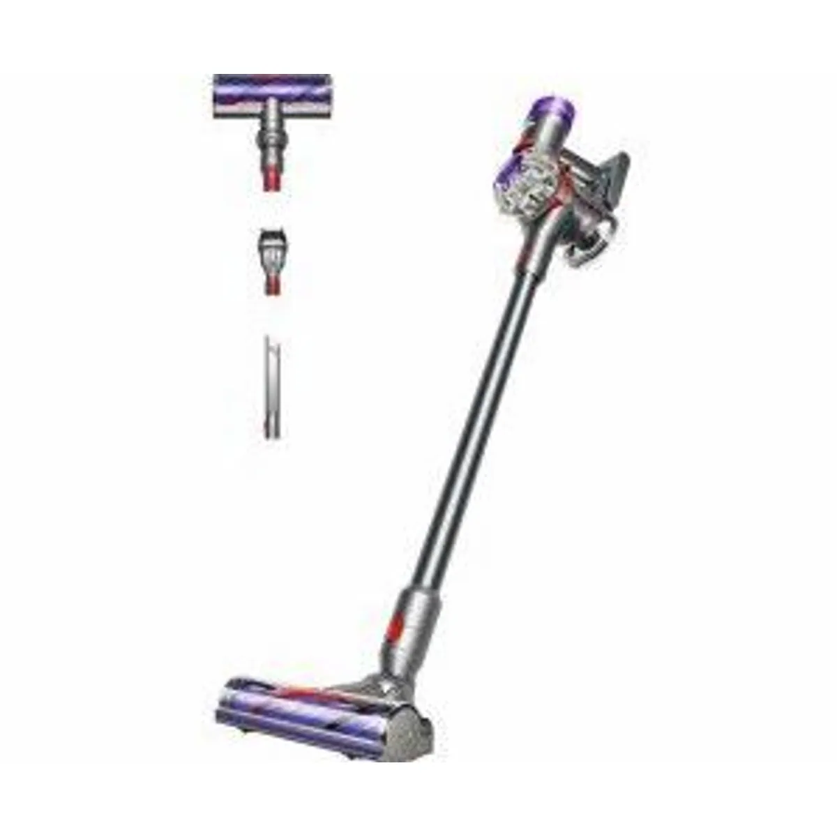 Dyson V8 Advanced, kabelloser Staubsauger, hohe Saugkraft, hygienische Entleerung, vielseitige Anwendung
