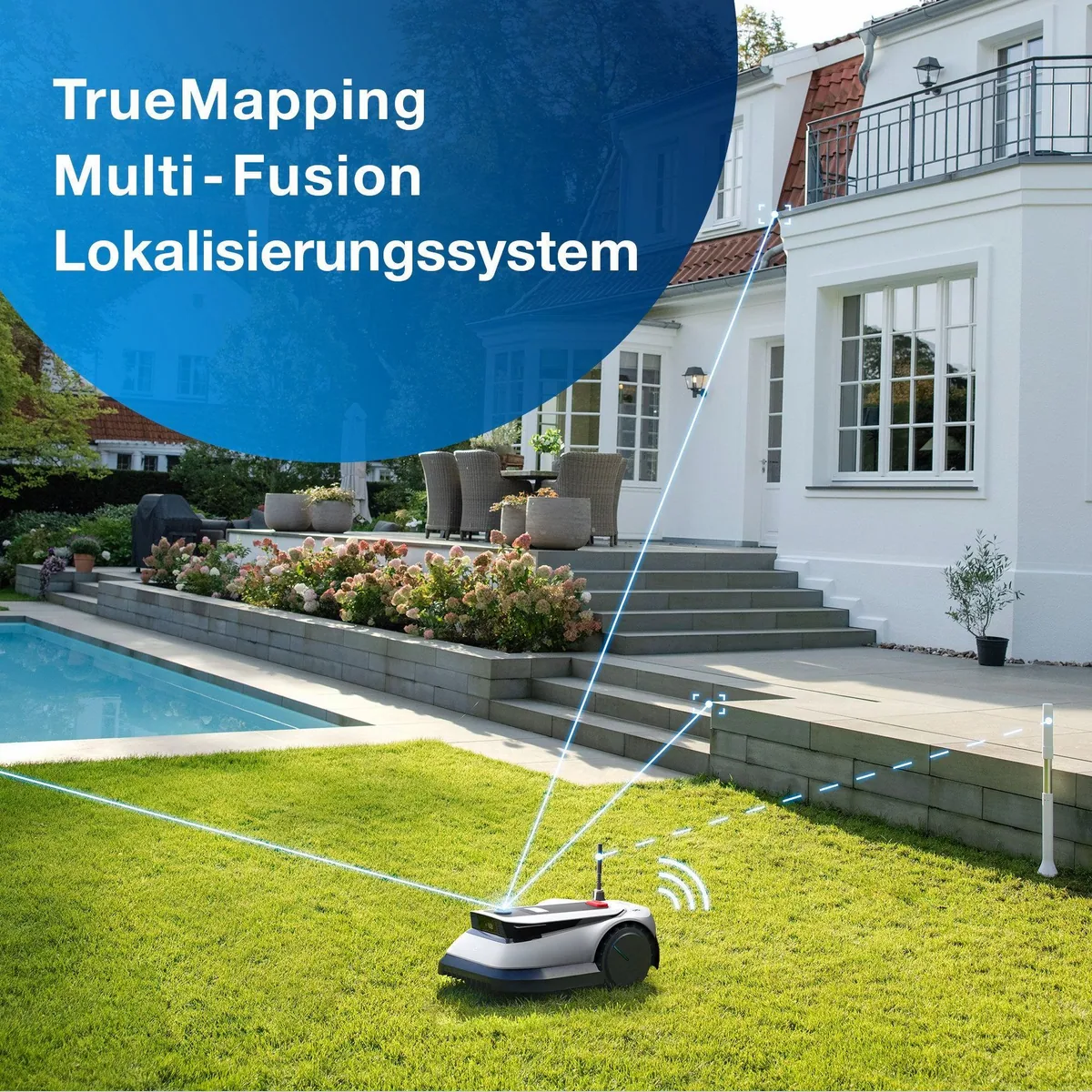 ECOVACS GOAT G1-800 Rasenmähroboter, intelligente 3D-Hindernisvermeidung, bis 800 m² 2