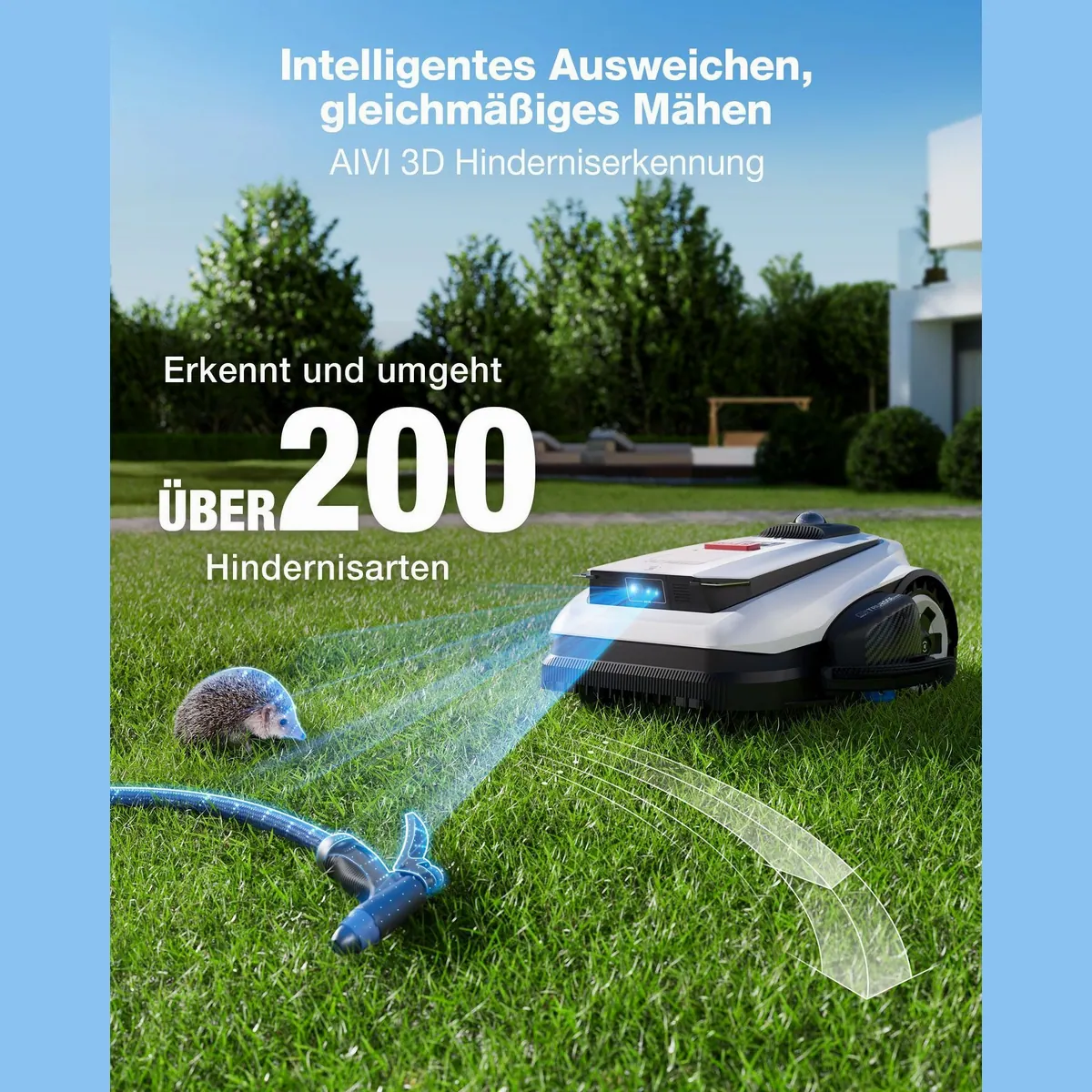 ECOVACS GOAT A1600 Rasenmähroboter, LiDAR Navigation, leistungsstark & effizient 4