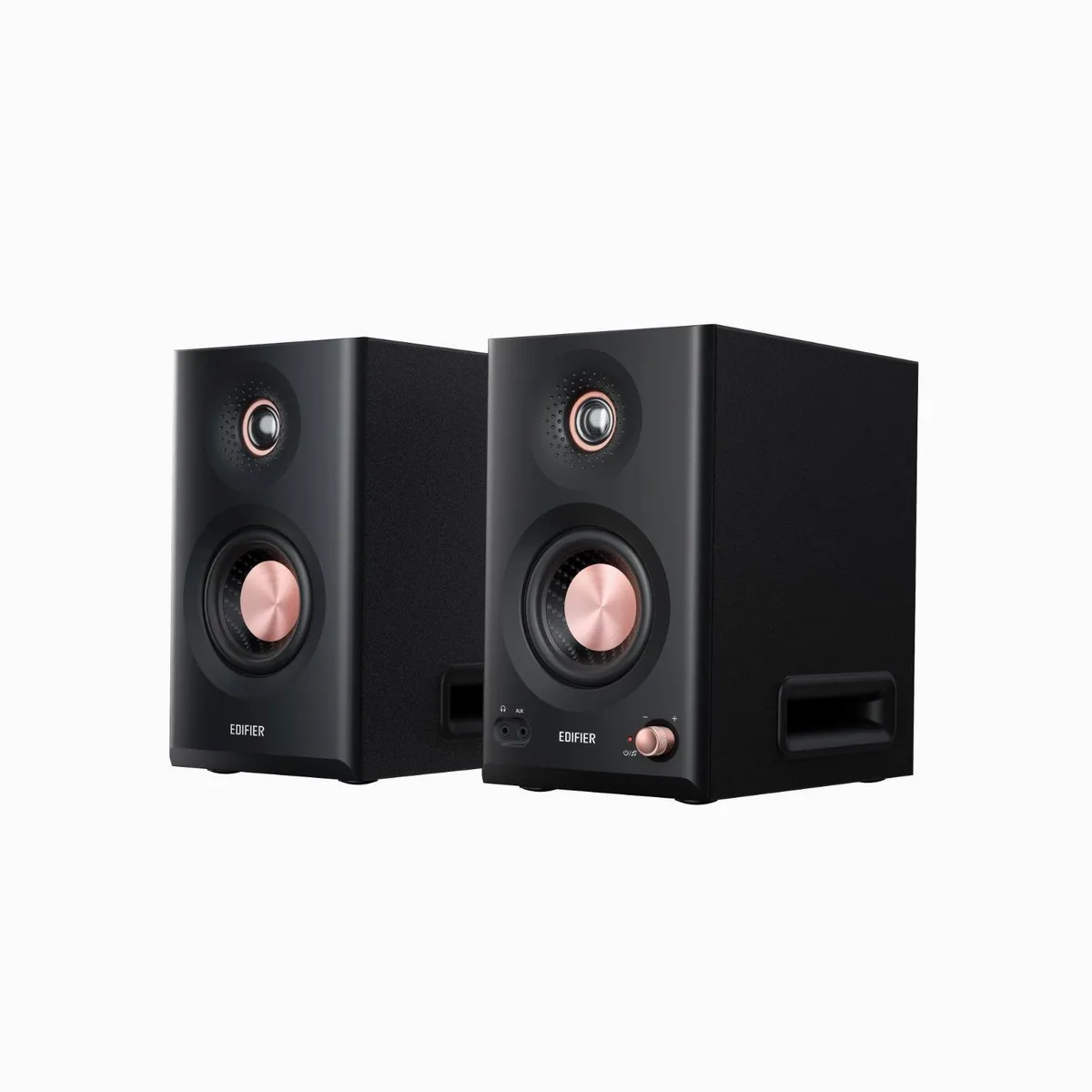 Edifier MR5 Regal-Lautsprecher, präziser Klang, vielseitige Anschlussmöglichkeiten, Hi-Res Audio