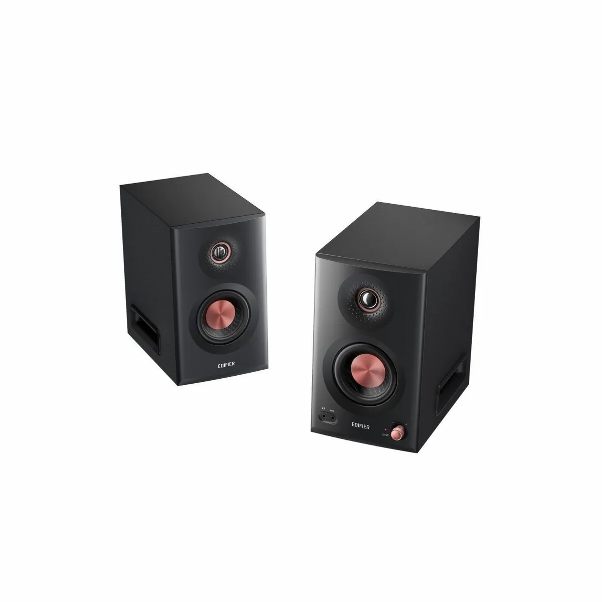Edifier MR5 Regal-Lautsprecher, präziser Klang, vielseitige Anschlussmöglichkeiten, Hi-Res Audio 2
