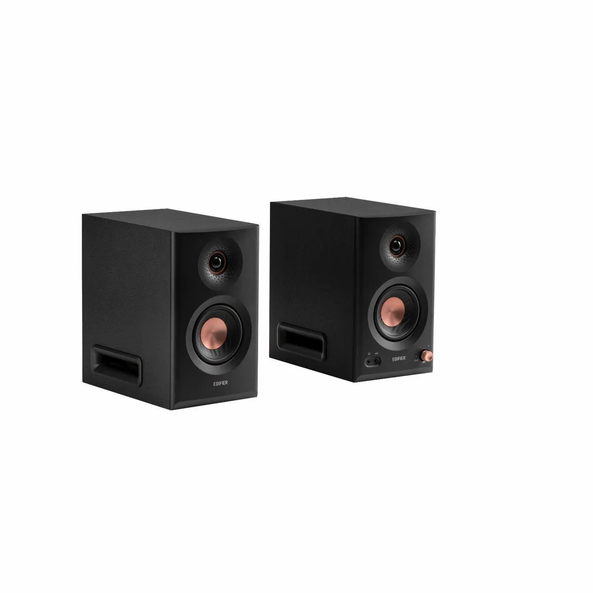 Edifier MR5 Regal-Lautsprecher, präziser Klang, vielseitige Anschlussmöglichkeiten, Hi-Res Audio 3