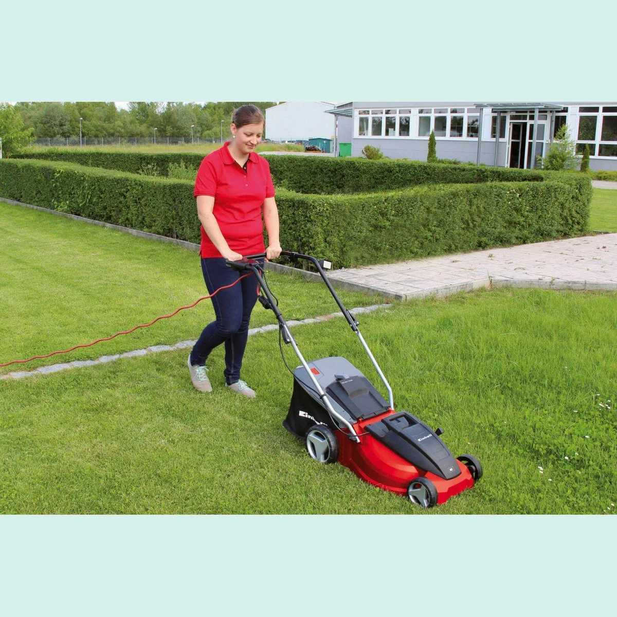 Einhell GC-EM 1742 Elektrorasenmäher, 42 cm Schnittbreite, ergonomisch und leistungsstark 5