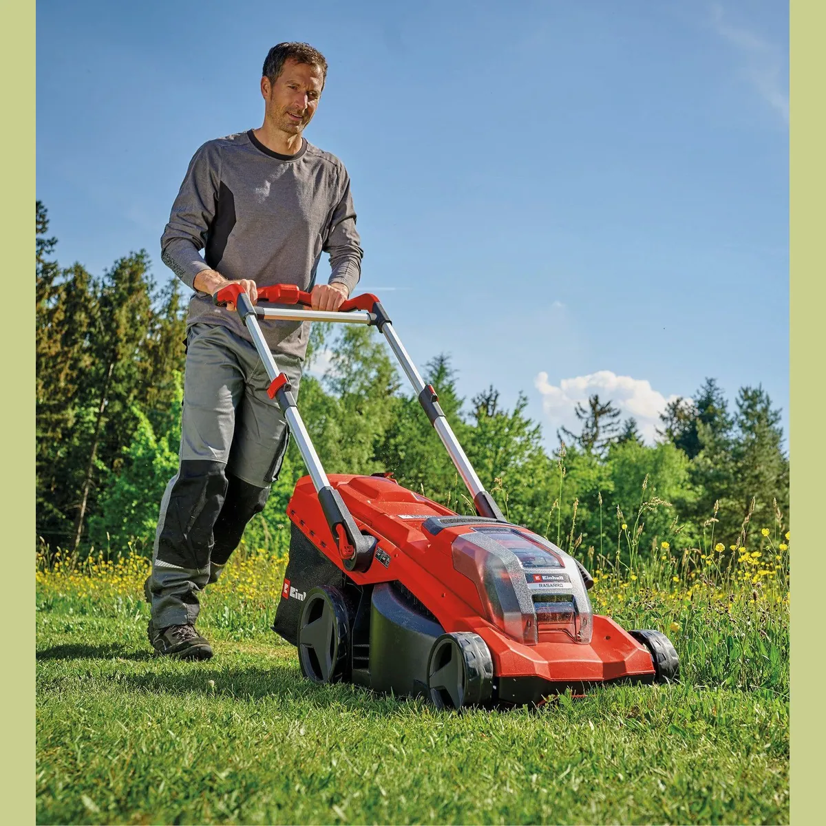 Einhell RASARRO 36/42, 42 cm Schnittbreite, 2x 4.0Ah Akku 3