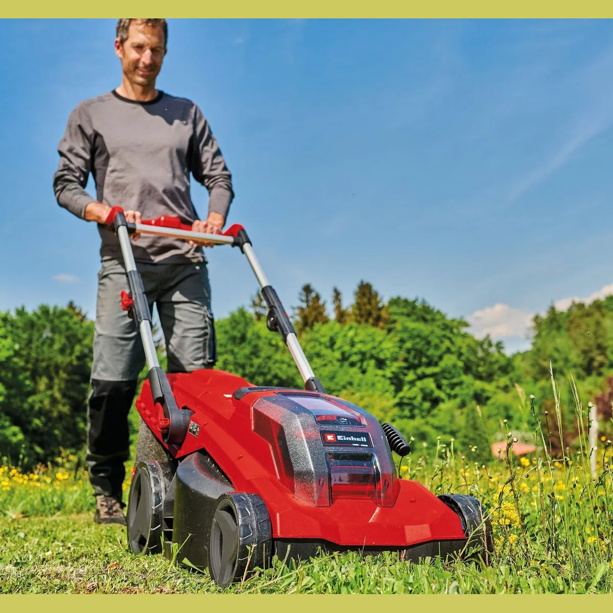 Einhell GP-CM 36/41 Li - Solo, 41 cm Schnittbreite, bürstenloser Motor 4
