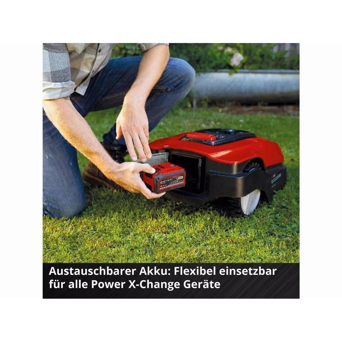 Einhell FREELEXO 1200 LCD BT, für Rasenflächen bis 1200 m², 35 % Steigung 5