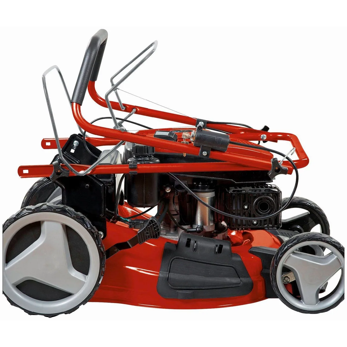 Einhell GC-PM 51/3 S HW-E Benzinrasenmäher, 51 cm Schnittbreite, Elektro-Start 2