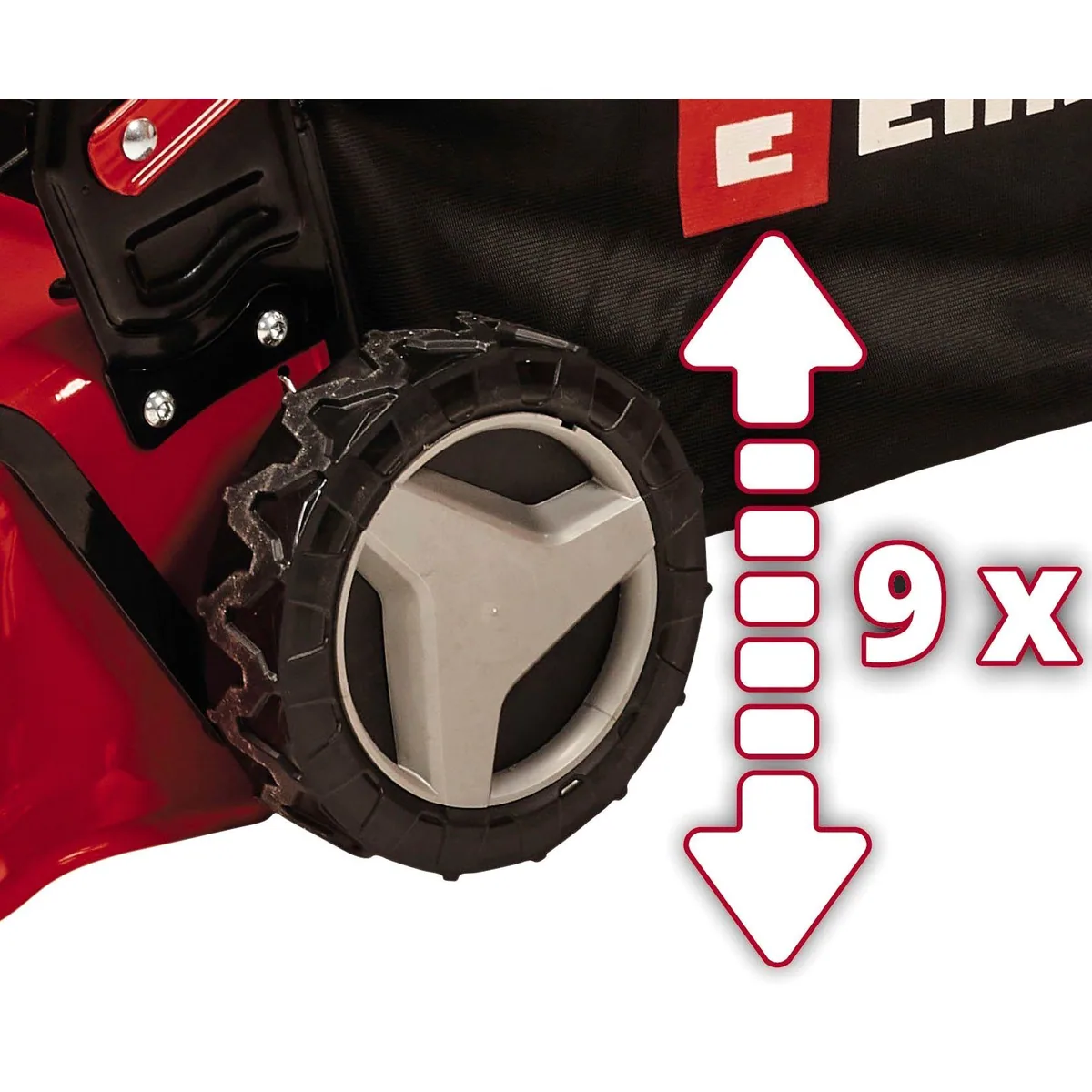 Einhell GC-PM 46/5 S Benzinrasenmäher, 46 cm Schnittbreite, leistungsstark und robust 5