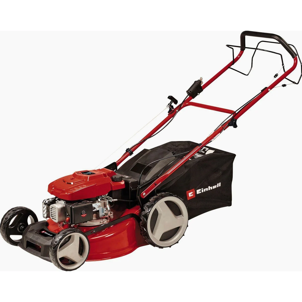 Einhell GC-PM 46 S HW-E Benzinrasenmäher, 46 cm Schnittbreite, Elektro-Start