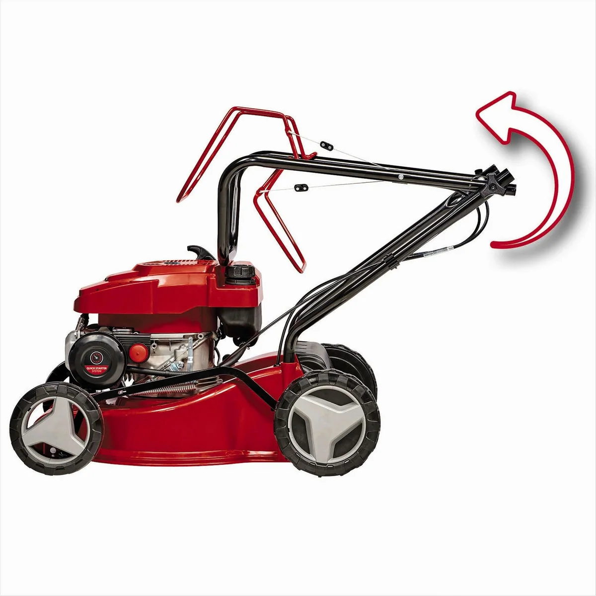 Einhell GC-PM 40/2 S Benzinrasenmäher, 40 cm Schnittbreite, mit Radantrieb 3