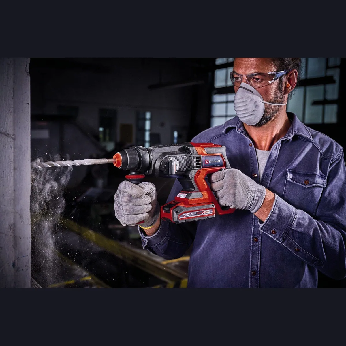 Einhell TE-HD 18/20 Li Akku-Bohrhammer, 1300 U/min, Power X-Change, ohne Akku 2