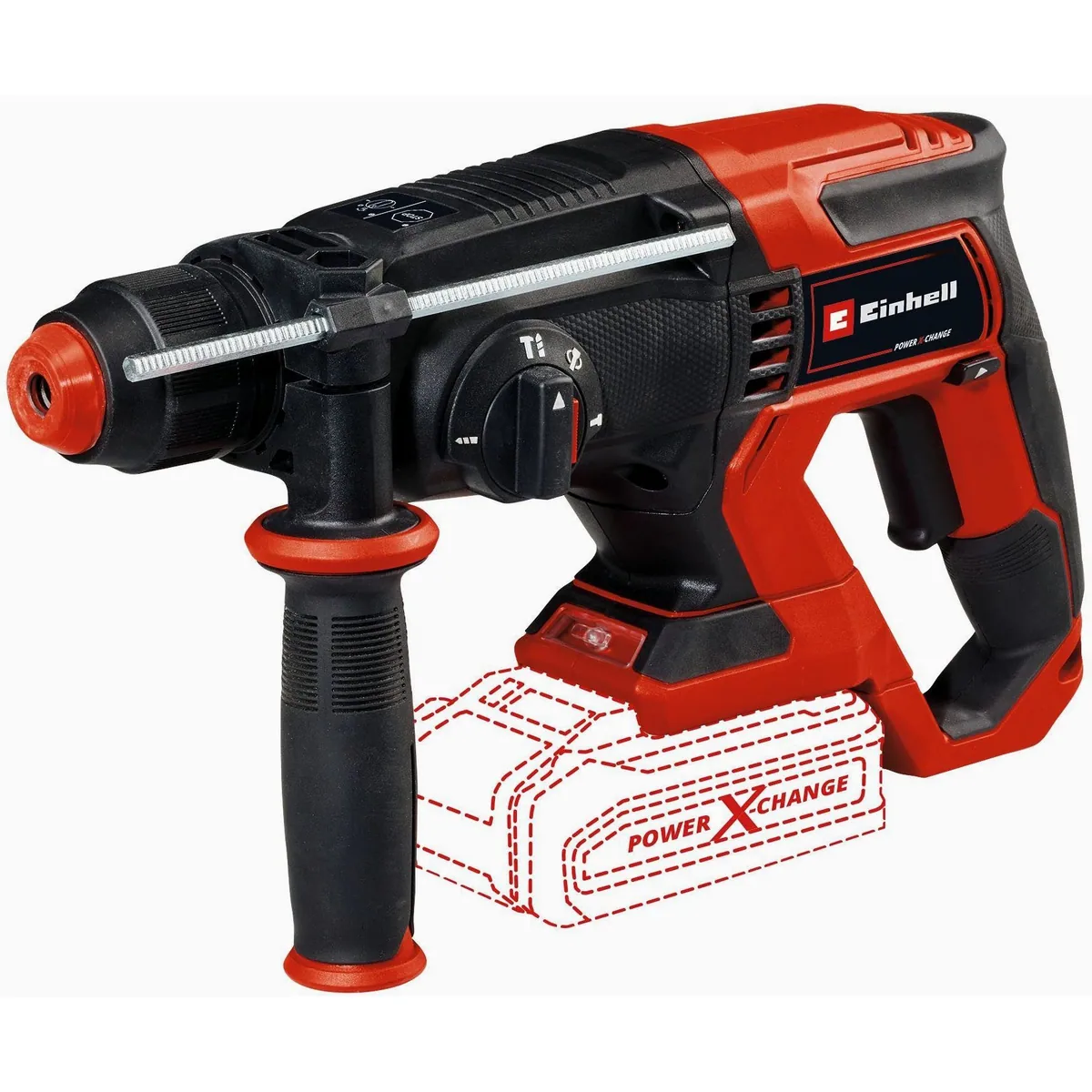 Einhell TE-HD 18/20 Li Akku-Bohrhammer, 1300 U/min, Power X-Change, ohne Akku 3