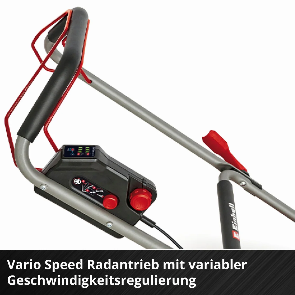 Einhell GP-CM 36/47 S Li BL, 47 cm Schnittbreite, 4x 4,0 Ah Akku, 2 Twincharger 4