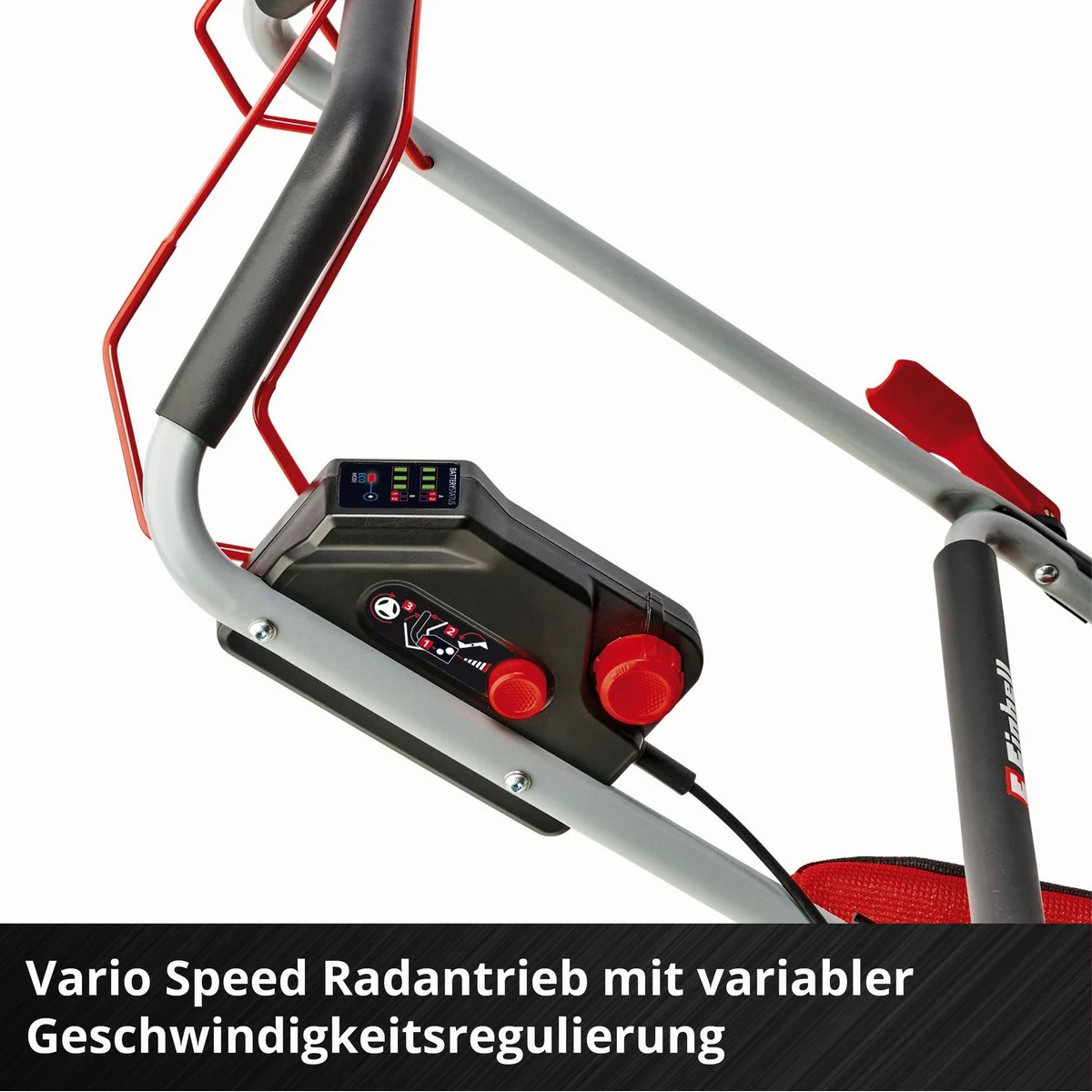 Einhell GP-CM 36/52 S Li BL Akku-Rasenmäher, 52 cm Schnittbreite, 4x5,2 Ah Akkus & 2 Twincharger 4