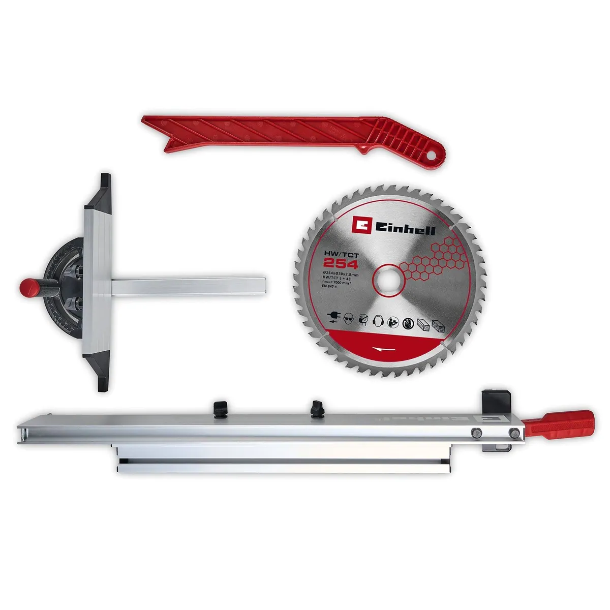 Einhell TE-TS 10 T Tischkreissäge, präzise Schnitte, schwenkbares Sägeblatt, kompakte Bauweise 2