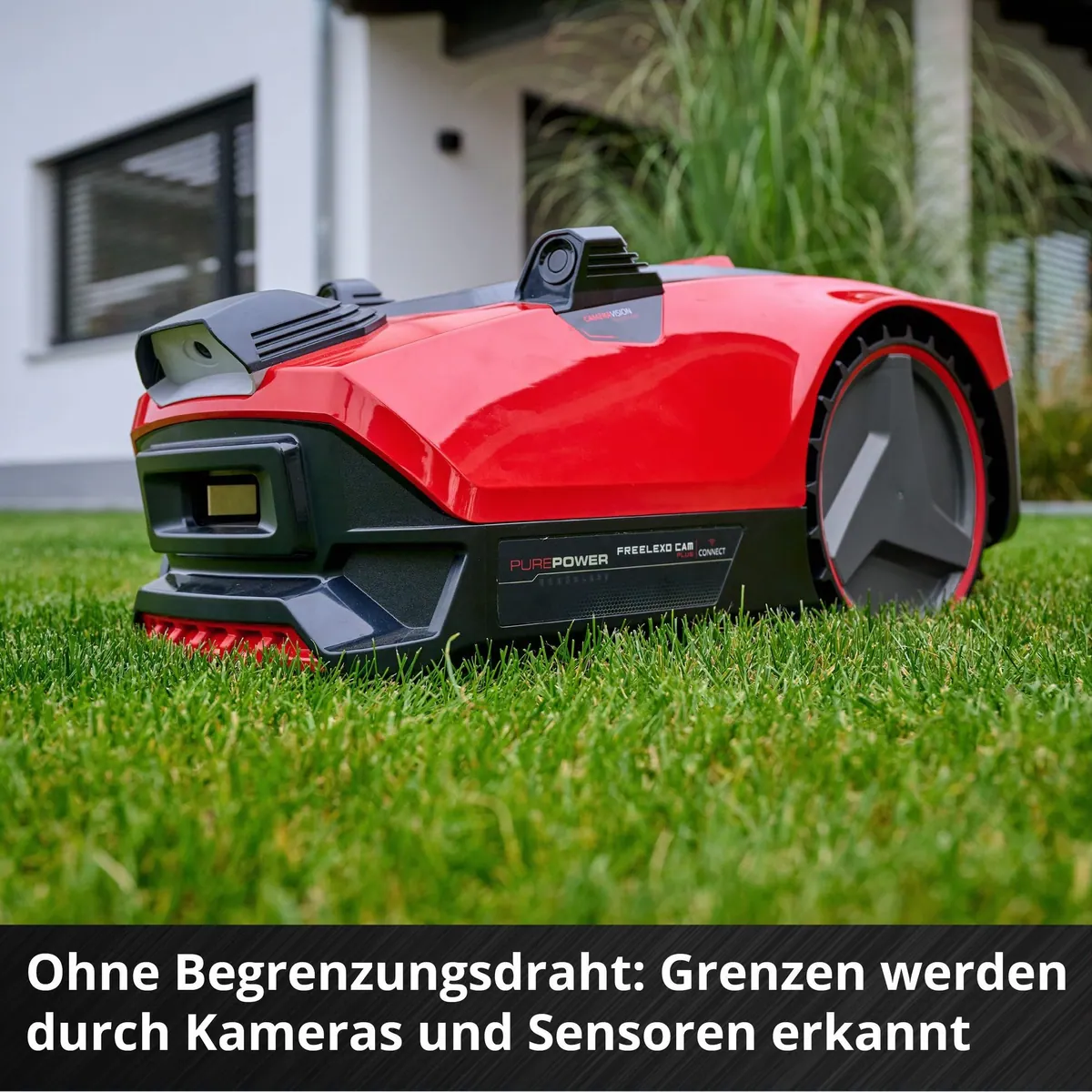Einhell FREELEXO CAM PLUS 600, für Rasenflächen bis 600 m², integrierte Kamera und WiFi-Steuerung 5