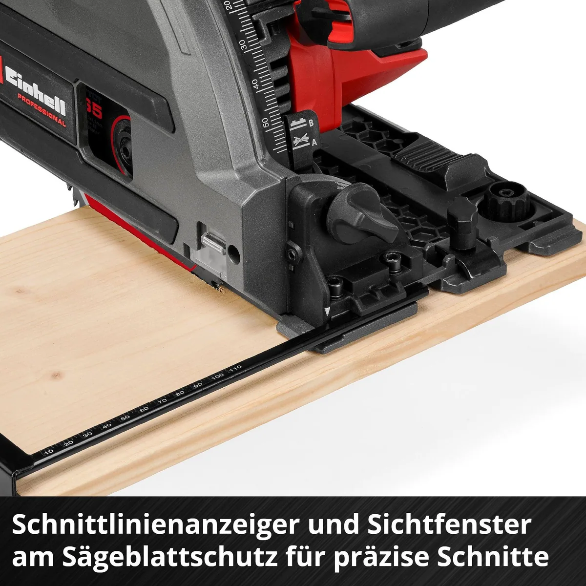 Einhell Akku-Tauchsäge TP-PS 18/165 Li BL, kraftvoller Brushless Motor, präzise Schnitte 4