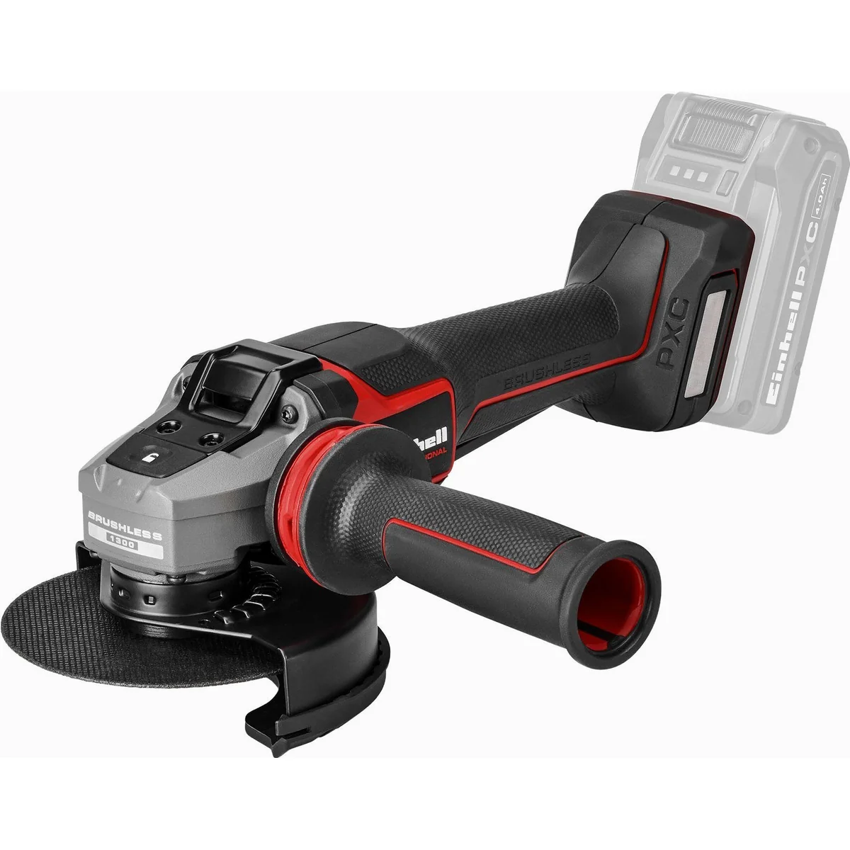 Einhell TP-AG 18/125-13 Q P BL Akku-Winkelschleifer, bürstenloser Motor, max. 10.000 U/min