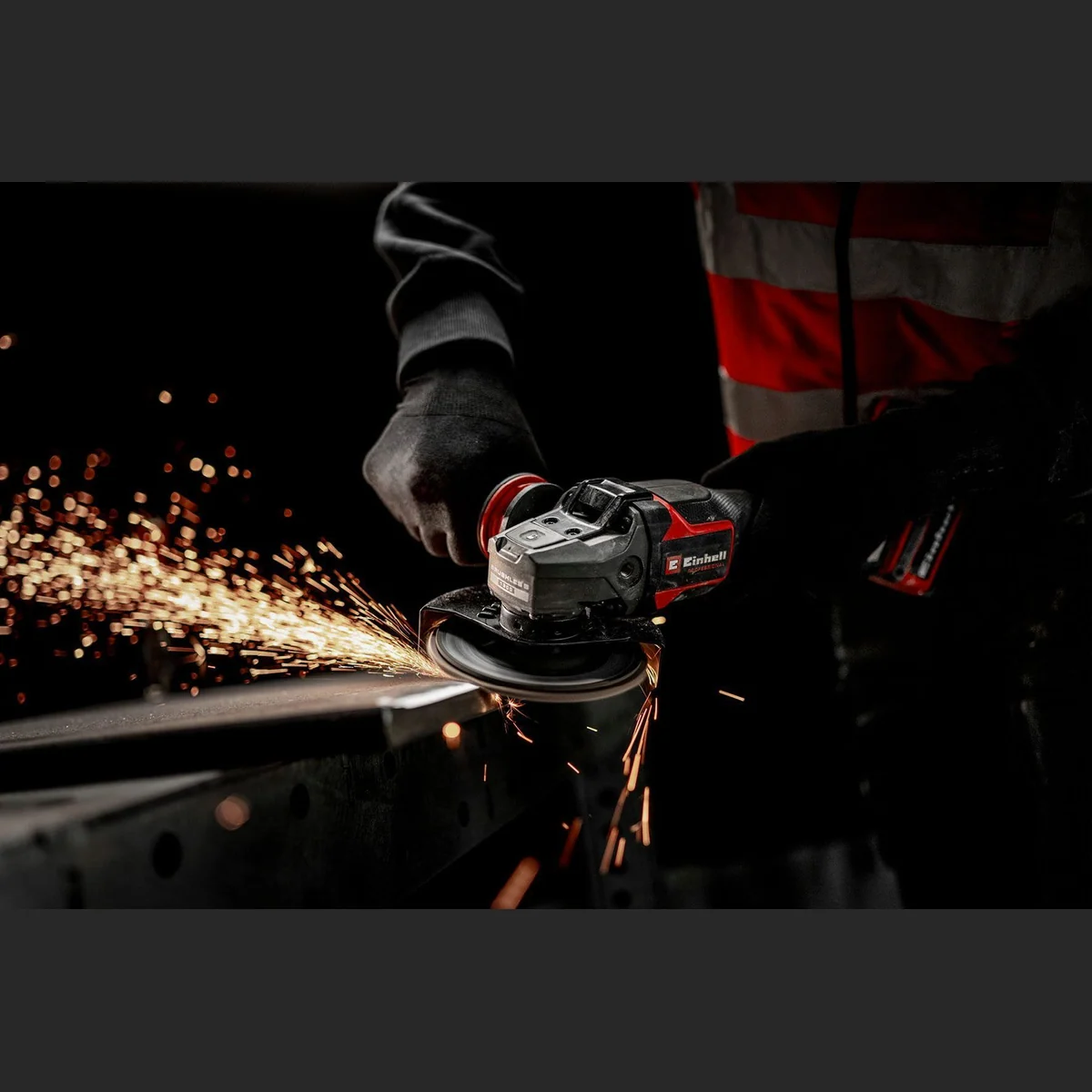 Einhell TP-AG 18/125-13 Q P BL Akku-Winkelschleifer, bürstenloser Motor, max. 10.000 U/min 2