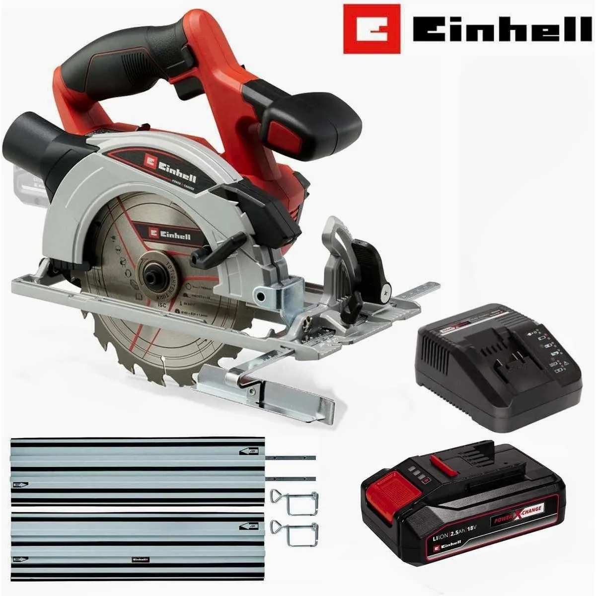 Einhell TE-CS 18/150 Li Akku-Handkreissäge, kabellos, werkzeuglos einstellbar 2